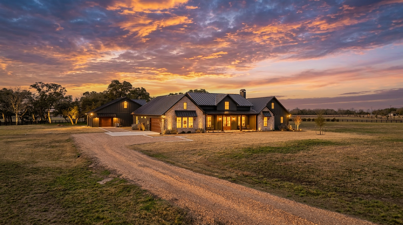 Luxury home in Round Top, TX in Round Top
